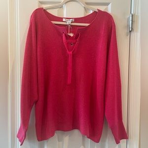 NWT Tommy Bahama Women’s XL Pink Shimmery Sweater